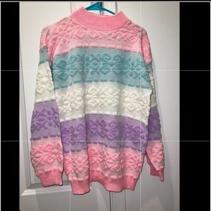 Vintage Pastel Sweater 💕